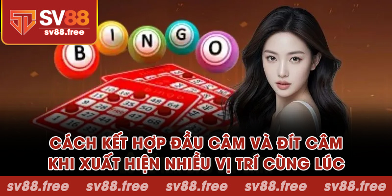 Cách kết hợp đầu câm và đít câm khi xuất hiện nhiều vị trí cùng lúc