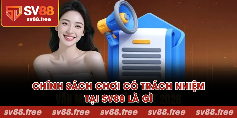 Chính sách chơi có trách nhiệm tại SV88 là gì?