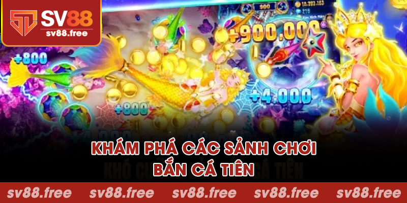 Khám phá các sảnh chơi bắn cá hấp dẫn