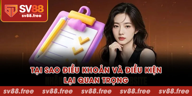 Tại sao điều khoản và điều kiện lại quan trọng?