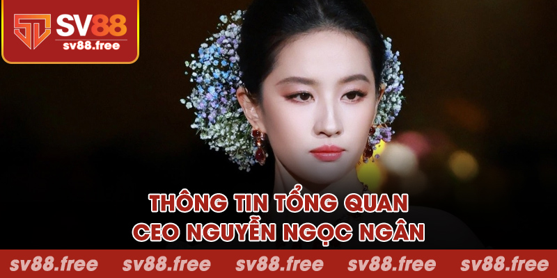 Thông tin tổng quan về CEO Nguyễn Ngọc Ngân